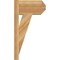 Ekena Millwork Traditional Craftsman Rough Sawn Outlooker, Western Red Cedar, 8"W x 14"D x 26"H OUT08X14X26TRA04RWR - alternate 2